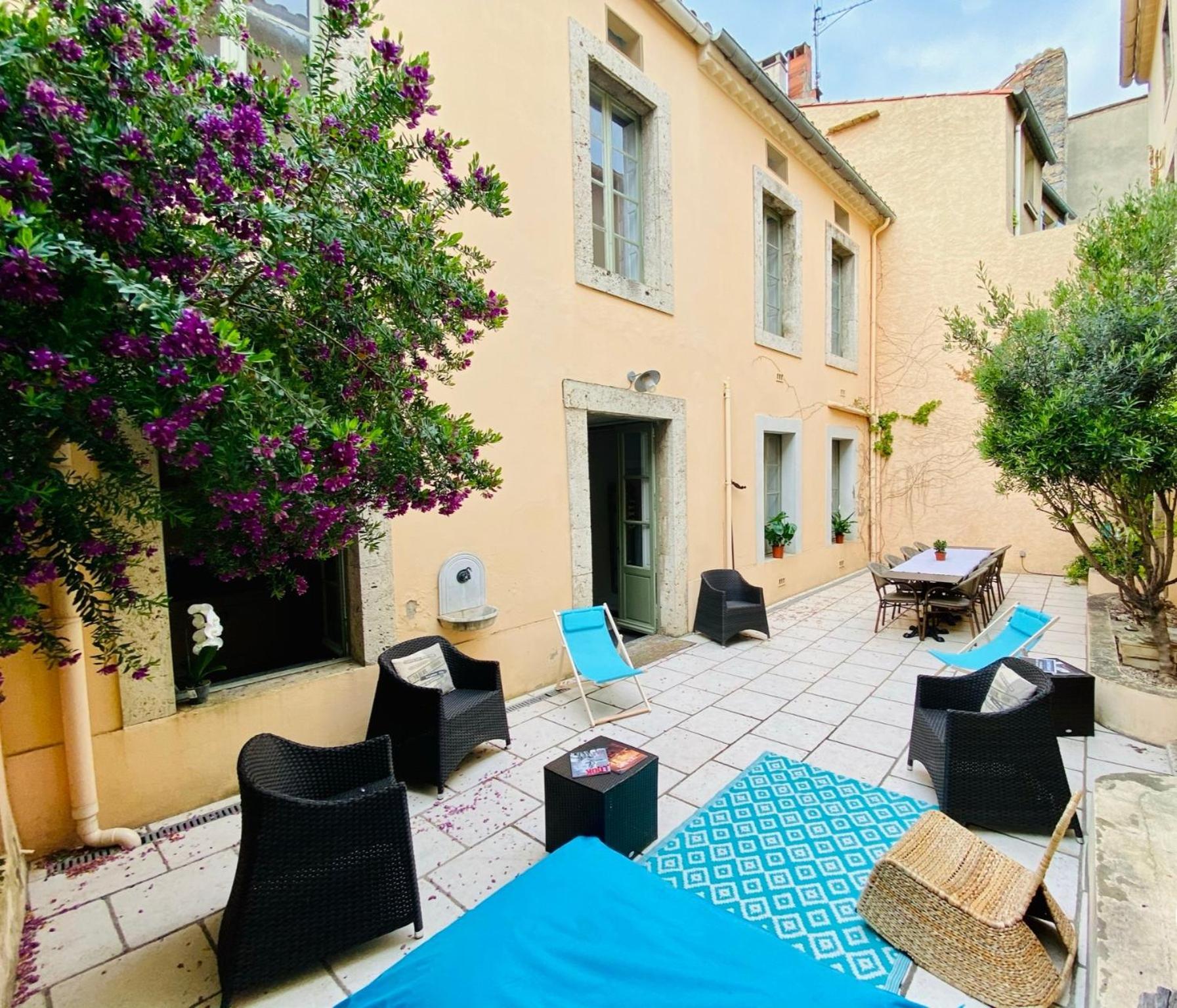 Les Chambres De La Villa Eugenie Lézignan-Corbières Exteriör bild